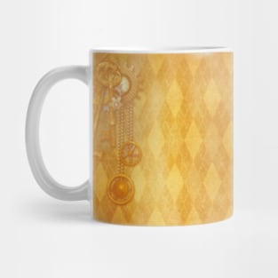 Steampunk Neck Gator Keys and Gears Argyle Steam Punk Mug